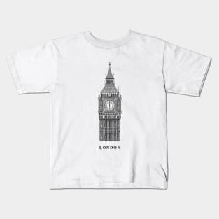 Big Ben of London Kids T-Shirt